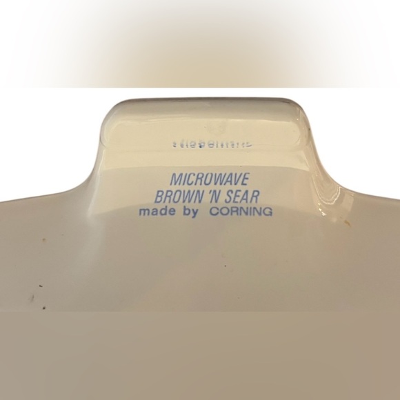 Vintage brown n sear baking dishes EKG heartbeat baking dish corningware - Picture 6 of 6